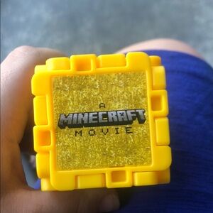 McDonald's Yellow Minecraft Movie Toy